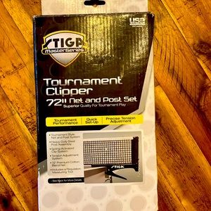 NWT Tournament Clipper 72” Net and Post Set
